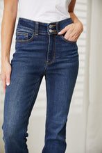Load image into Gallery viewer, High Waist Vintage Frayed Hem Bootcut Jeans Judy Blue