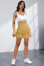 Load image into Gallery viewer, Smocked Layered Skort