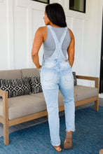 Load image into Gallery viewer, Annabelle Distressed Straight Leg Overalls