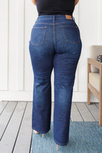 Load image into Gallery viewer, Arlo High Rise Button-Fly Straight Jeans