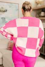 Load image into Gallery viewer, Don&#39;t Stop Me Now Checkered Cardigan