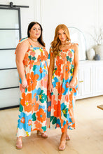 Load image into Gallery viewer, Forget Me Not Floral Maxi Dress