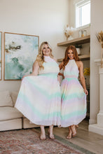 Load image into Gallery viewer, Irresistibly Iridescent Maxi Dress