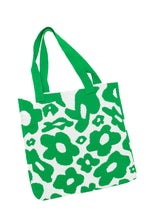 Load image into Gallery viewer, Lazy Daisy Knit Bag in Green
