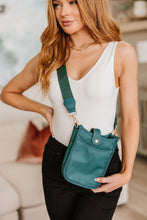 Load image into Gallery viewer, Millie Nylon Crossbody Bag in Teal
