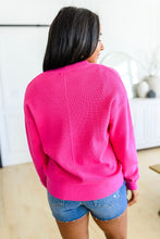 Load image into Gallery viewer, Pleasant Greetings V-Neck Cardigan in Fuchsia