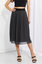 Load image into Gallery viewer, Romantic At Heart Pleated Chiffon Midi Skirt