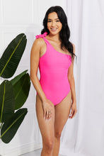 Load image into Gallery viewer, Swim Deep End One-Shoulder One-Piece Swimsuit
