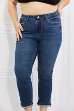 Load image into Gallery viewer, Crystal  High Waisted Cuffed Boyfriend Jeans