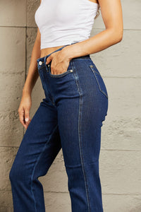 Kailee Tummy Control High Waisted Straight Jeans