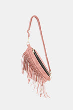 Load image into Gallery viewer, Nashville Fringed PU Leather Sling Bag