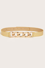 Load image into Gallery viewer, Elegant Chain Detail PU Belt