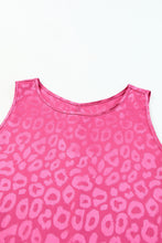 Load image into Gallery viewer, Sweet Days Leopard Round Neck Tank