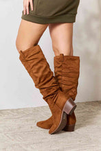 Load image into Gallery viewer, Block Heel Knee High Boots