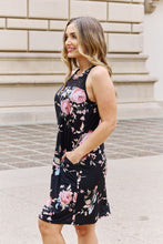 Load image into Gallery viewer, On A Journey Floral Lace Detail Sleeveless Dress