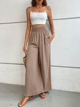 Load image into Gallery viewer, Ava Wide Waistband Relax Fit Long Pants