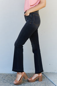 Amber High Waist Slim Bootcut Jeans