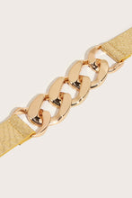 Load image into Gallery viewer, Elegant Chain Detail PU Belt