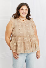 Load image into Gallery viewer, Tea Time Ruffle Sleeve Top