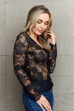 Load image into Gallery viewer, Ninexis Be Kind Off The Shoulder Lace Top