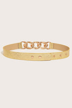 Load image into Gallery viewer, Elegant Chain Detail PU Belt