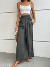 Load image into Gallery viewer, Ava Wide Waistband Relax Fit Long Pants