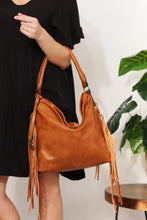 Load image into Gallery viewer, So good PU Leather Fringe Detail Shoulder Bag