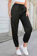 Load image into Gallery viewer, Selena Long Tie Waist Pocketed Pants