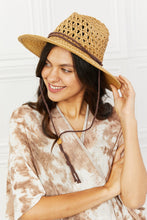 Load image into Gallery viewer, Fame Warm Weather Straw Hat