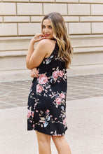 Load image into Gallery viewer, On A Journey Floral Lace Detail Sleeveless Dress