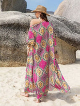 Load image into Gallery viewer, Cara Printed Open Front Cardigan and Pants Set