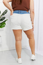 Load image into Gallery viewer, Desiree High Waisted Two-Tone Shorts