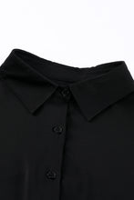 Load image into Gallery viewer, Three-Quarter Sleeve Slit Shirt