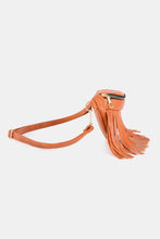 Load image into Gallery viewer, Nashville Fringed PU Leather Sling Bag