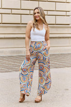 Load image into Gallery viewer, And The Why The Vibe Side Slit Printed Pants
